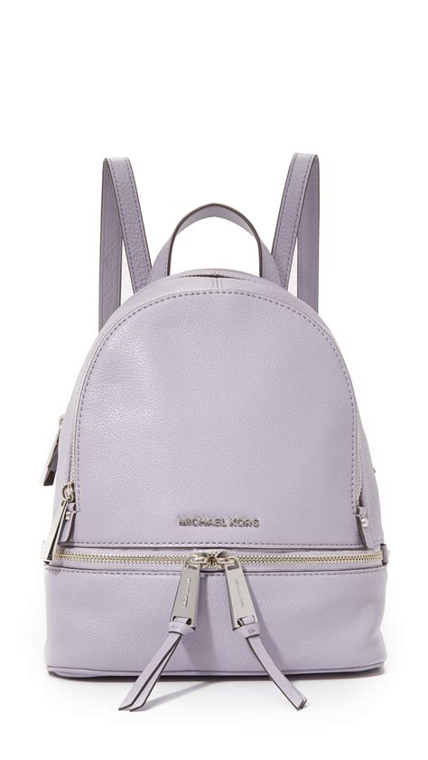 michael kors lavender backpack|lavender michael kors handbags.